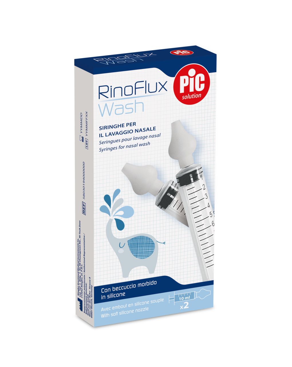 Siringhe nasali rinoflux wash x2 - pic