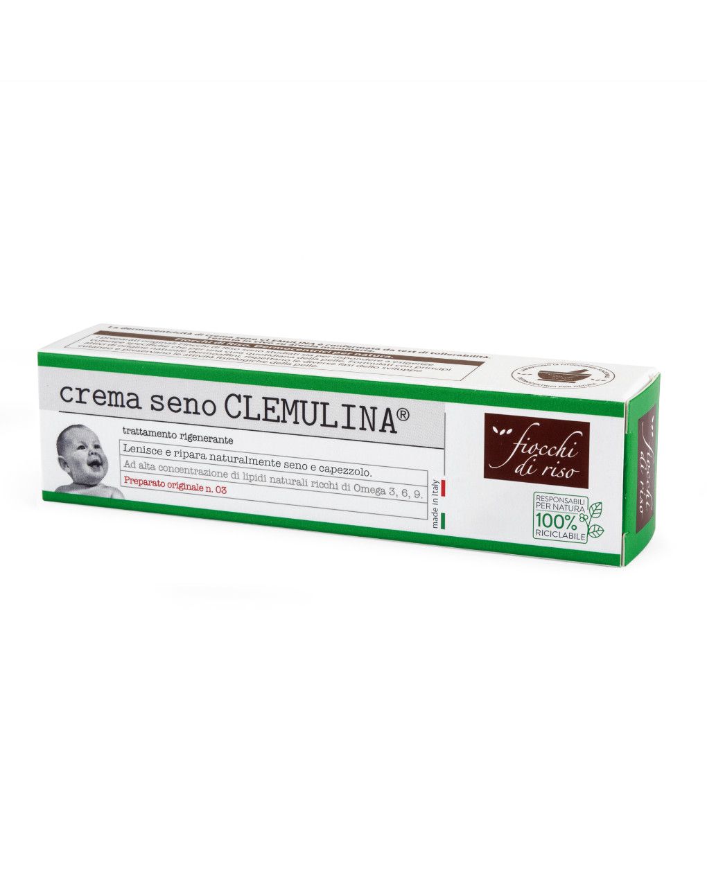 Crema seno clemulina 15ml - fiocchi di riso