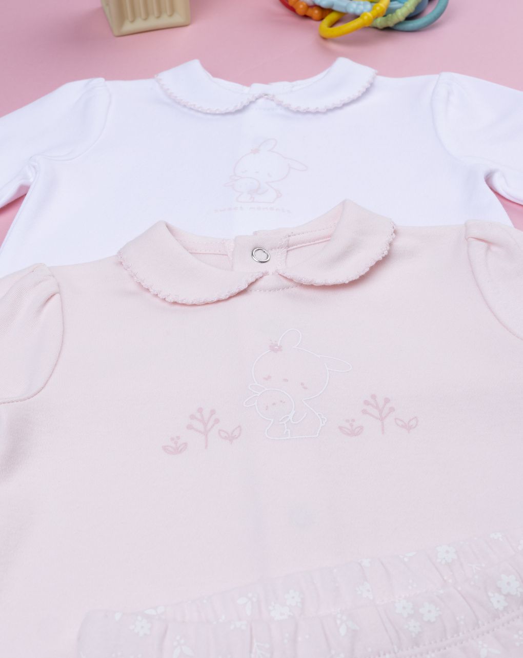 Pack 2 completi neonata coniglietti