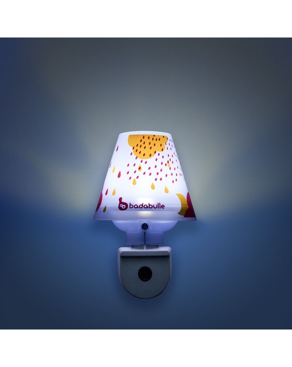 Luce notturna a parete rosa - badabulle