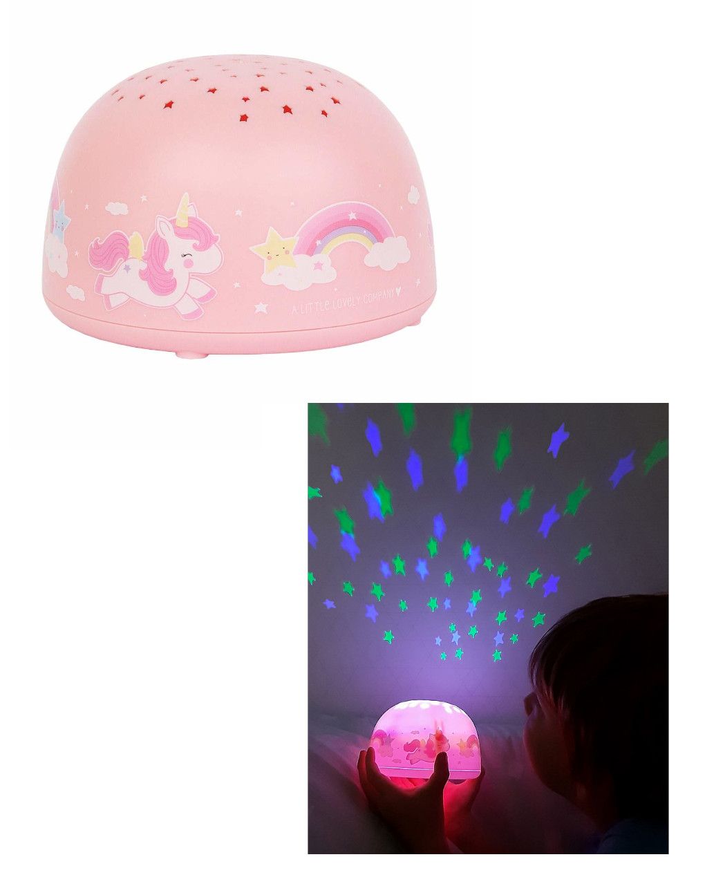 Proiettore unicorno - a little lovely company