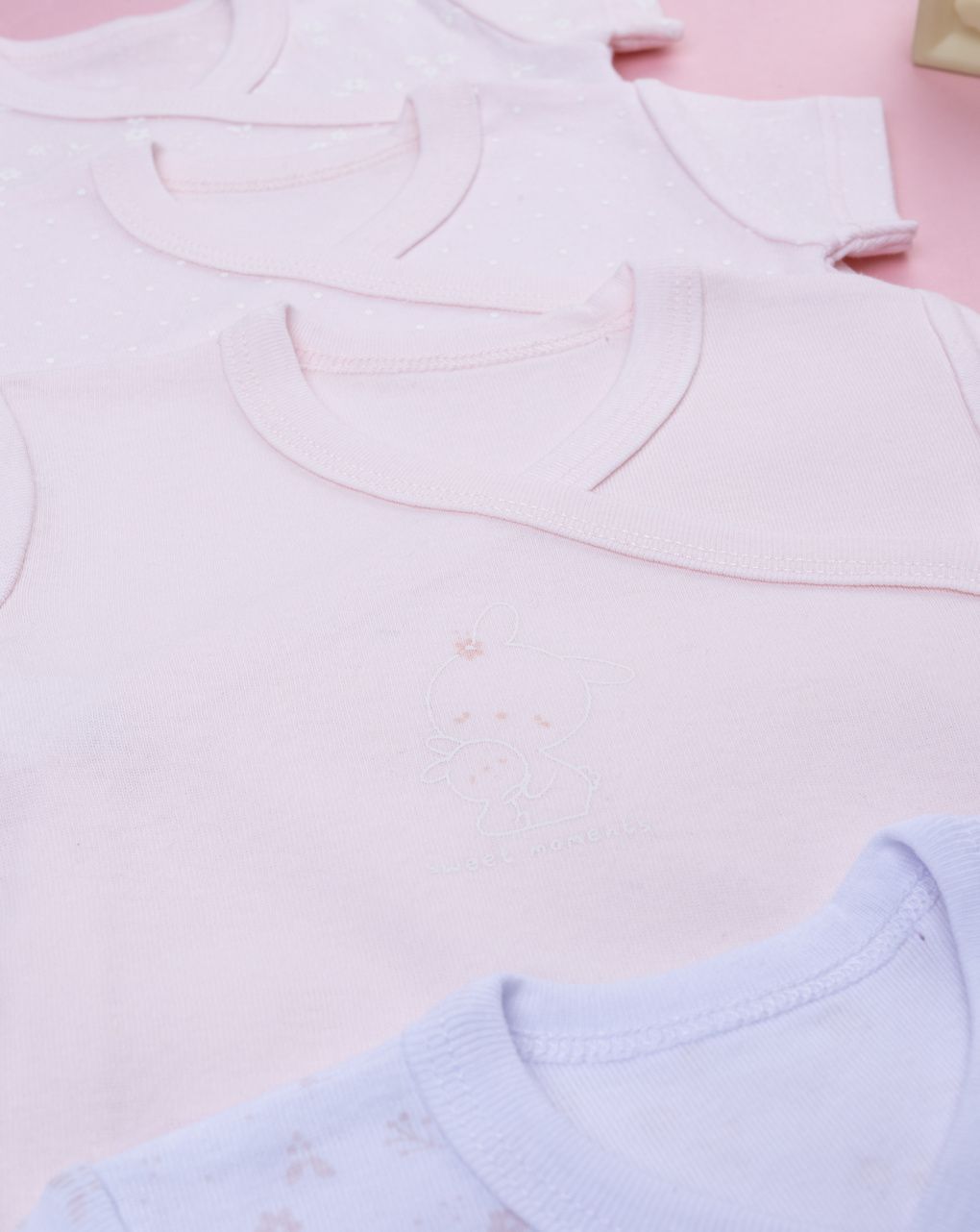 Pack 5 body neonata fiorellini