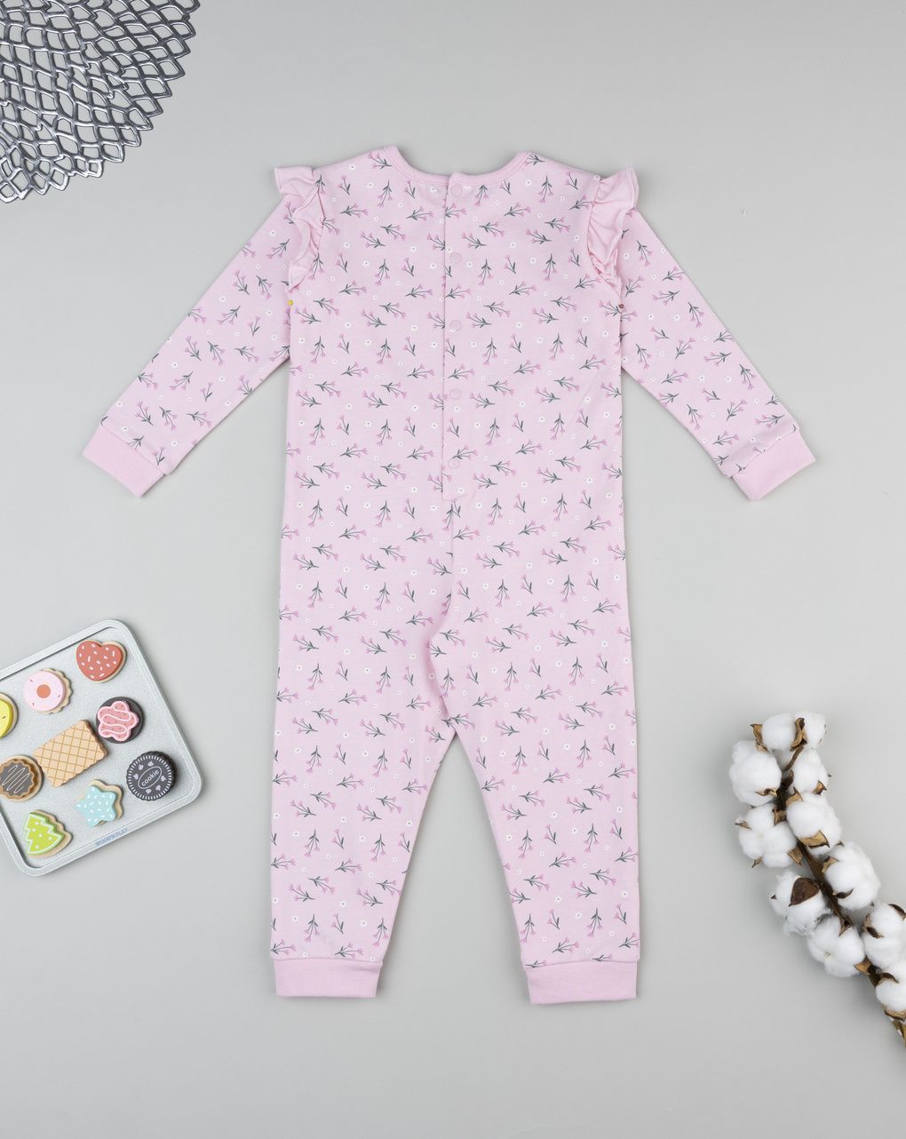 Pigiamone bimba rosa bambi