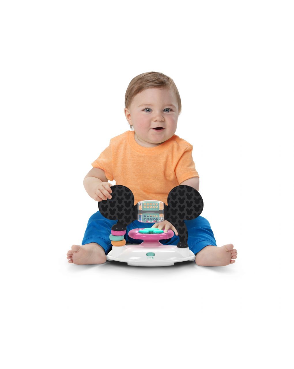 Minnie mouse tiny trek™ walker, forever besties™, 2-in-1 walker - bright starts