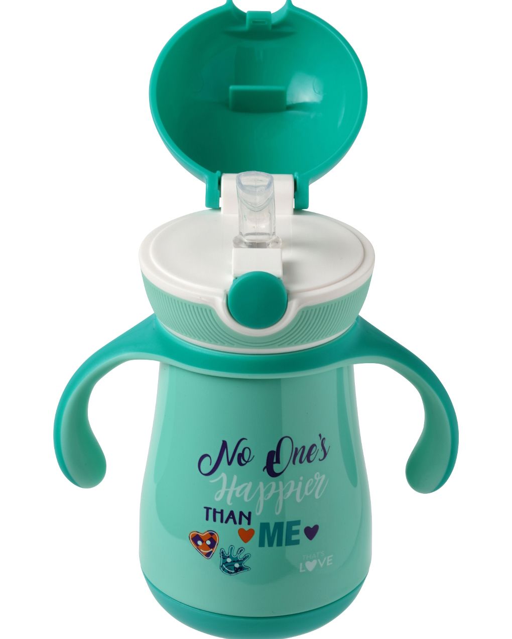 Tazza termica con cannuccia 12m+ - that's love