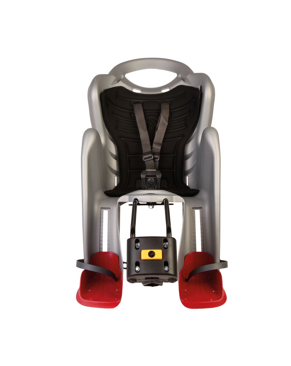 Seggiolini bici posteriore mr fox silver - bellelli