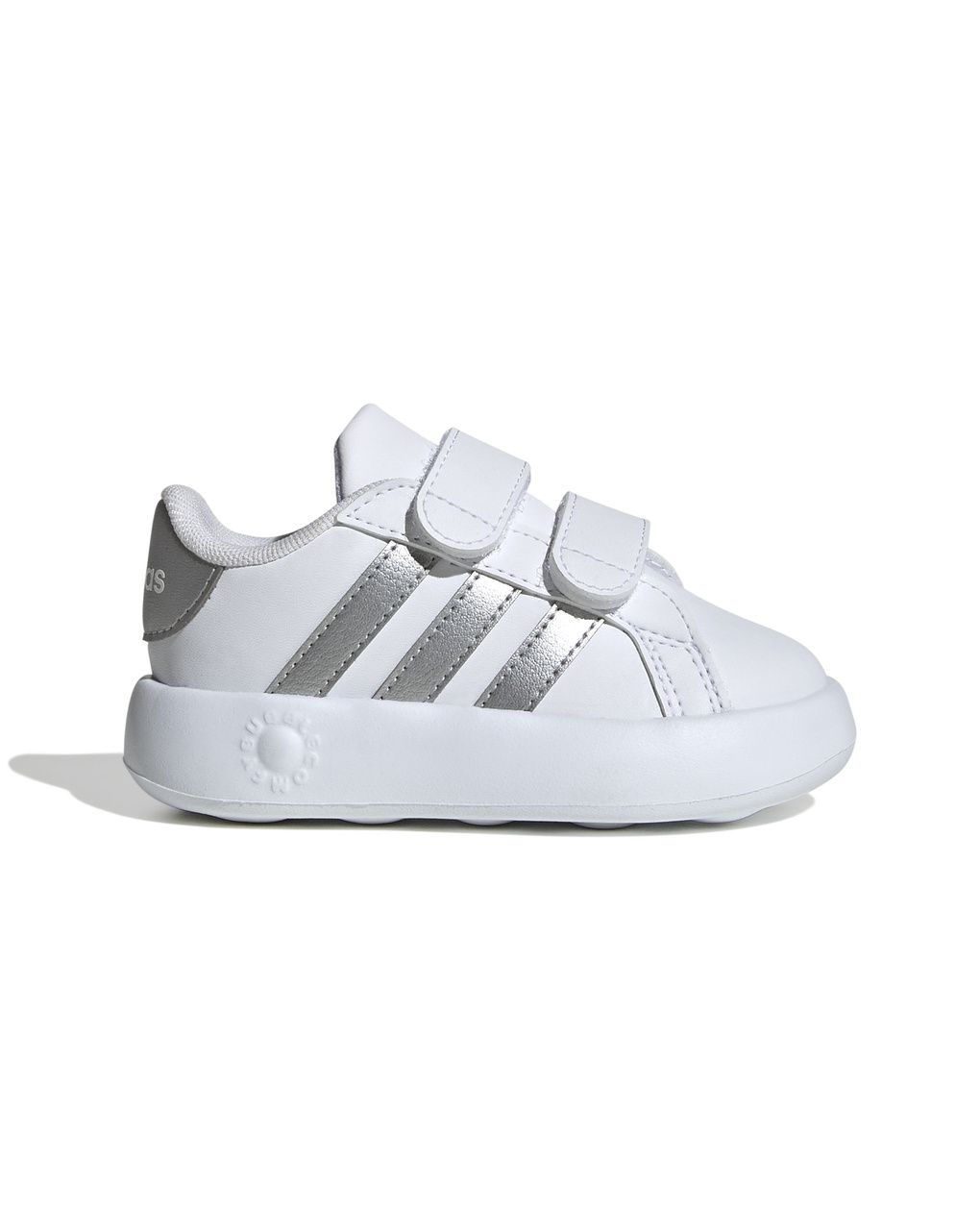 Scarpe adidas bimbo bianco/grigio