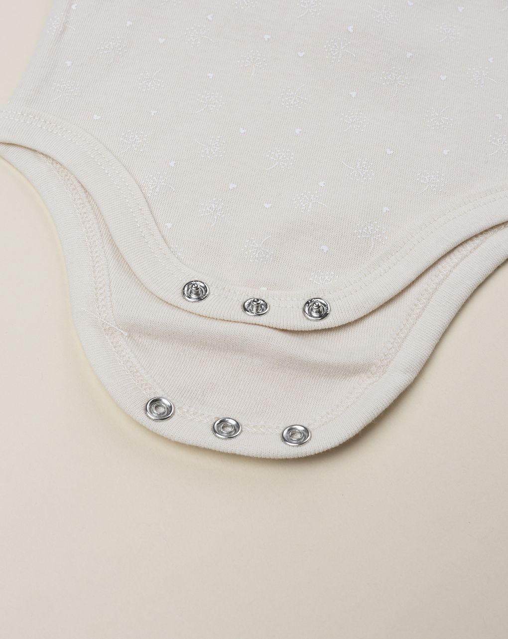 Pack due body bimaglia neonata bianco/beige