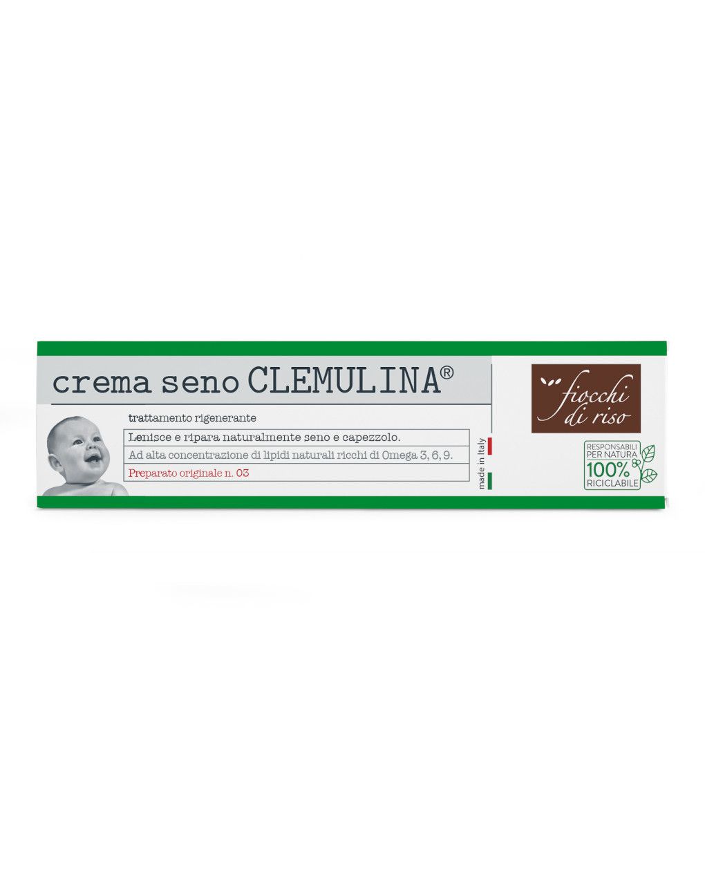 Crema seno clemulina 15ml - fiocchi di riso