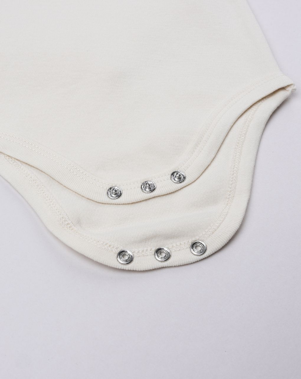 Pack 2 body bimba beige/bianco scollo americana