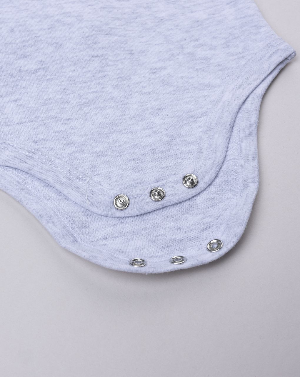 Pack 2 body bimbo grigio/bianco scollo americana