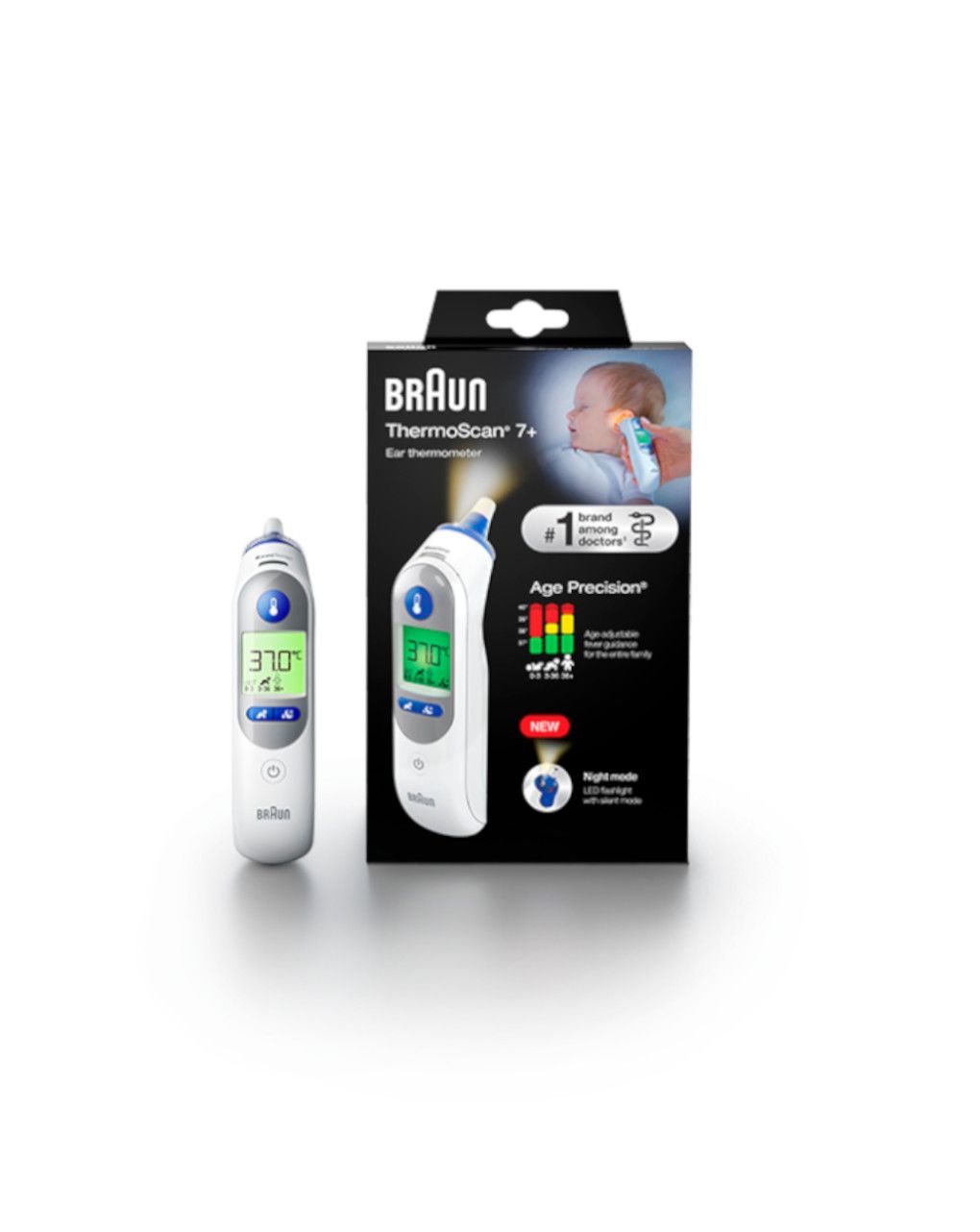 Termometro thermoscan 7 plus - braun