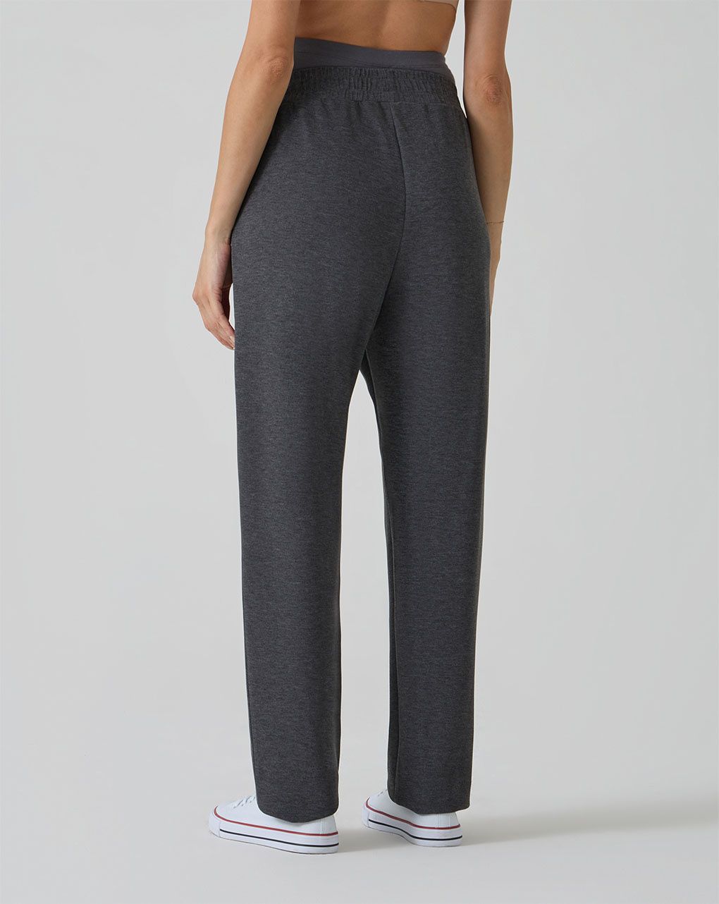 Pantalone premaman in felpa modal grigio