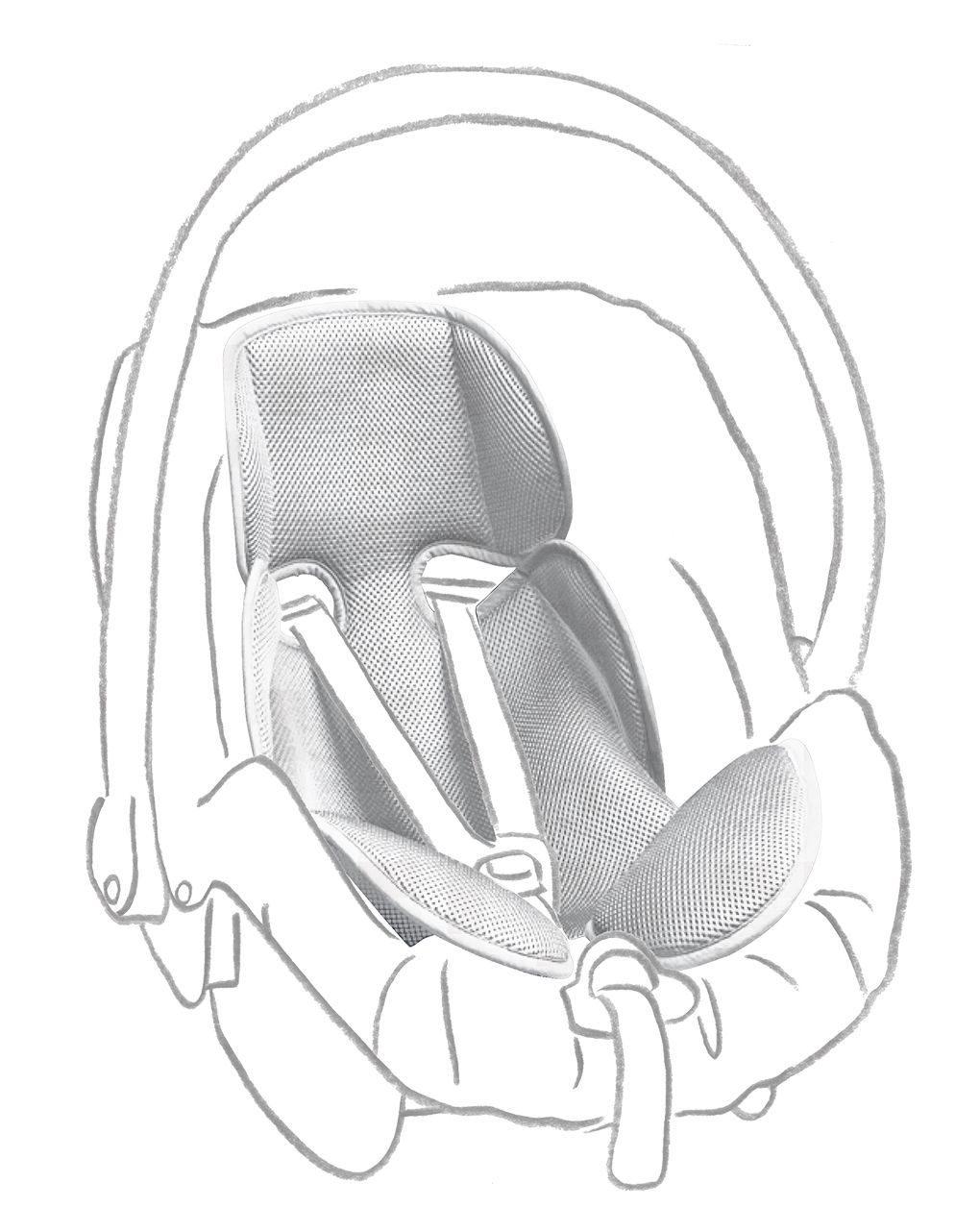 Materassino spugna neonato - giordani