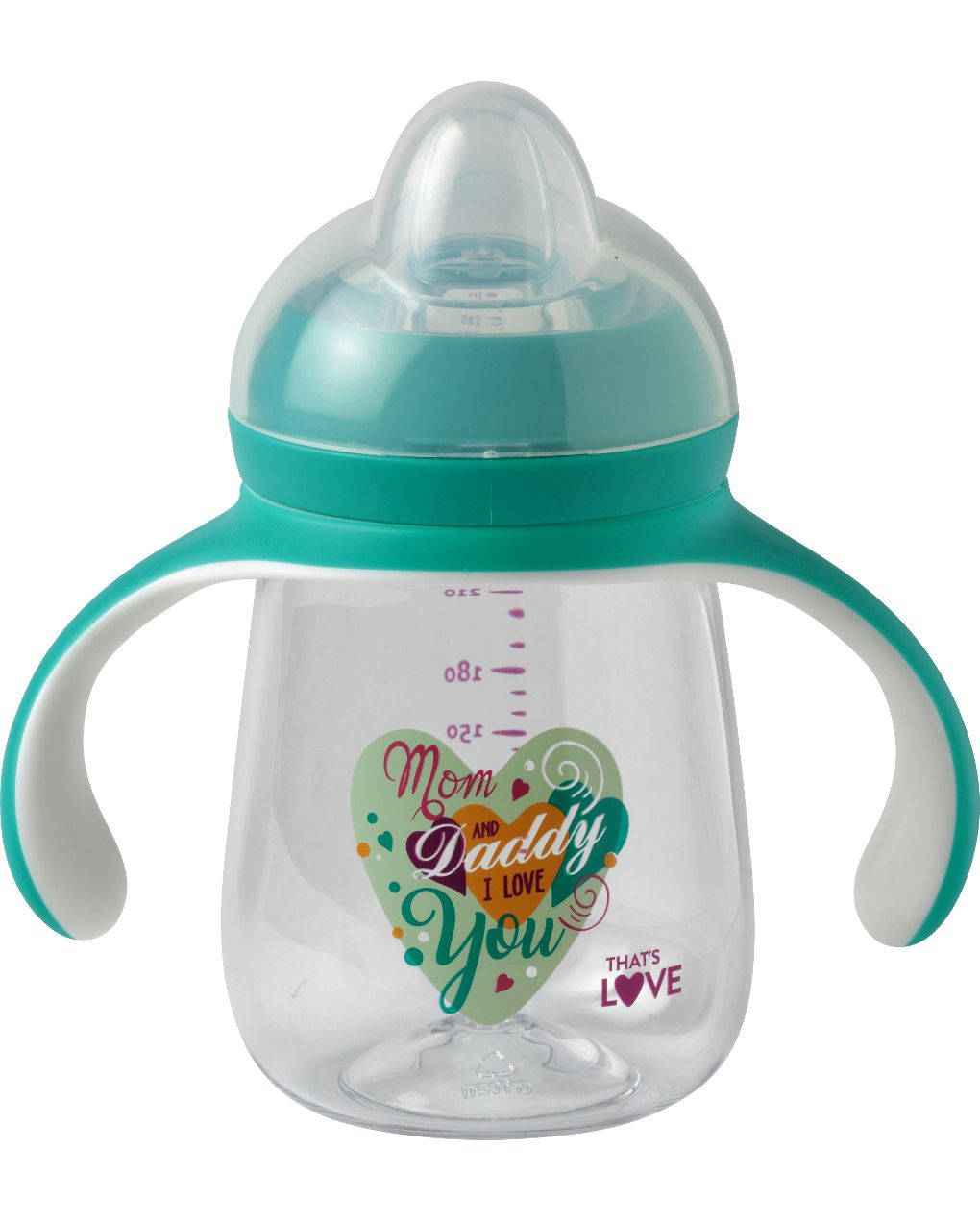 Tazza con beccuccio in silicone 260ml 6m+ - that's love