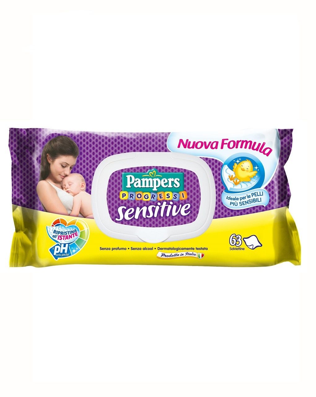 Salviette sensitive x63 - pampers