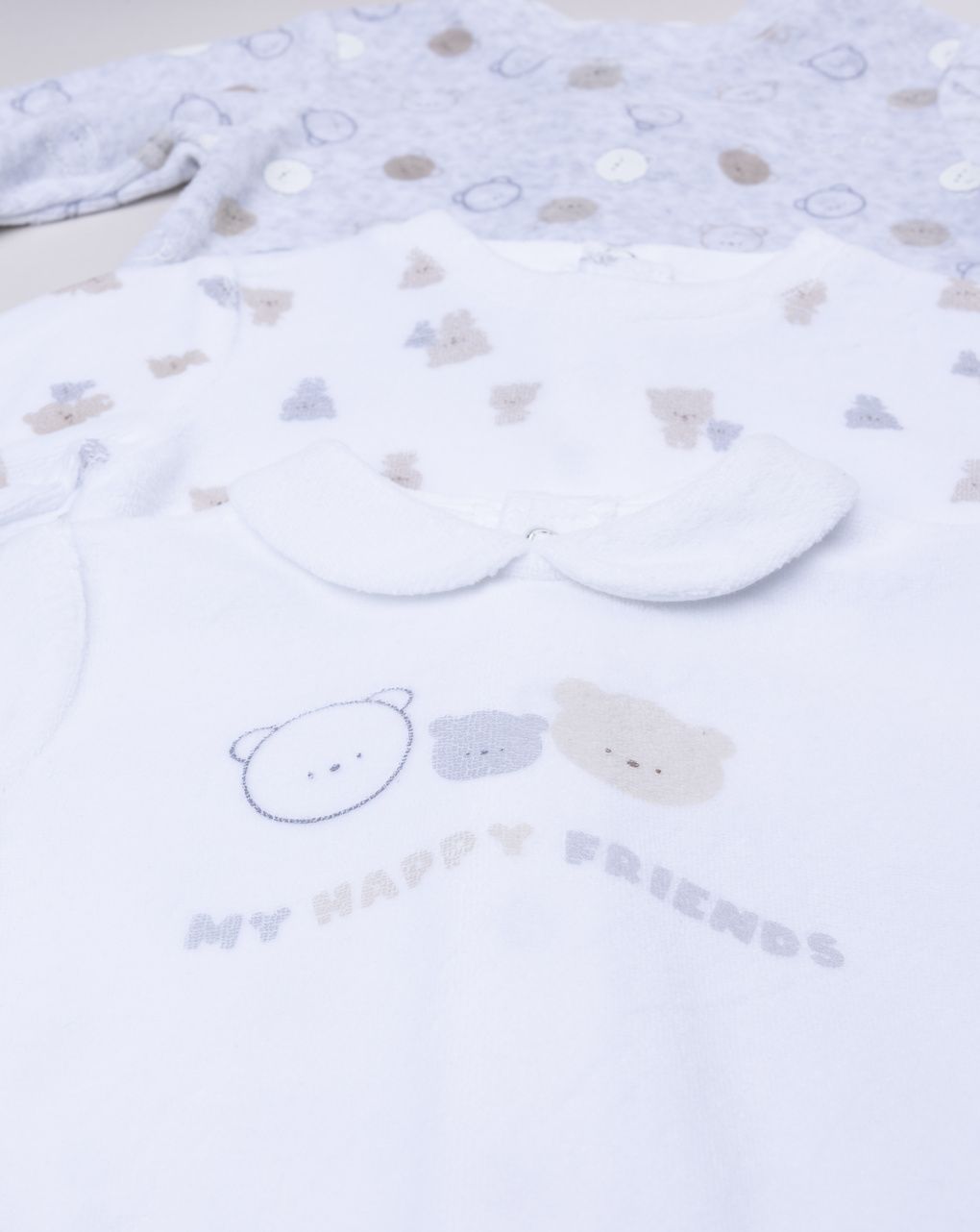 Pack 3 tutine neonato orsetti - corredino