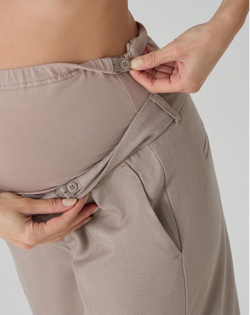 Pantapalazzo marrone premaman