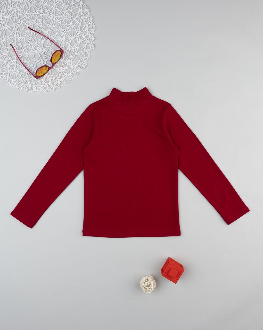 Lupetto bambino bordeaux