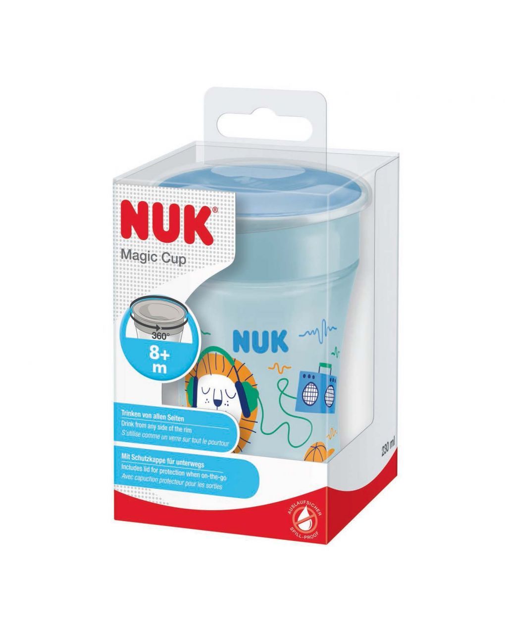 Tazza magic cup 230ml_ leone - nuk