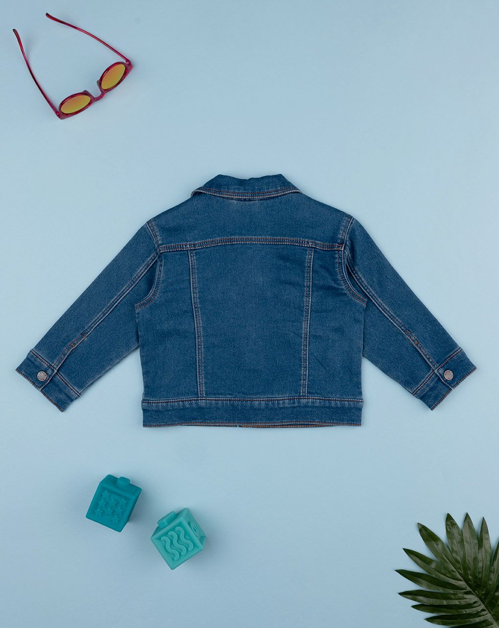 Giubbino bimbo denim chiaro