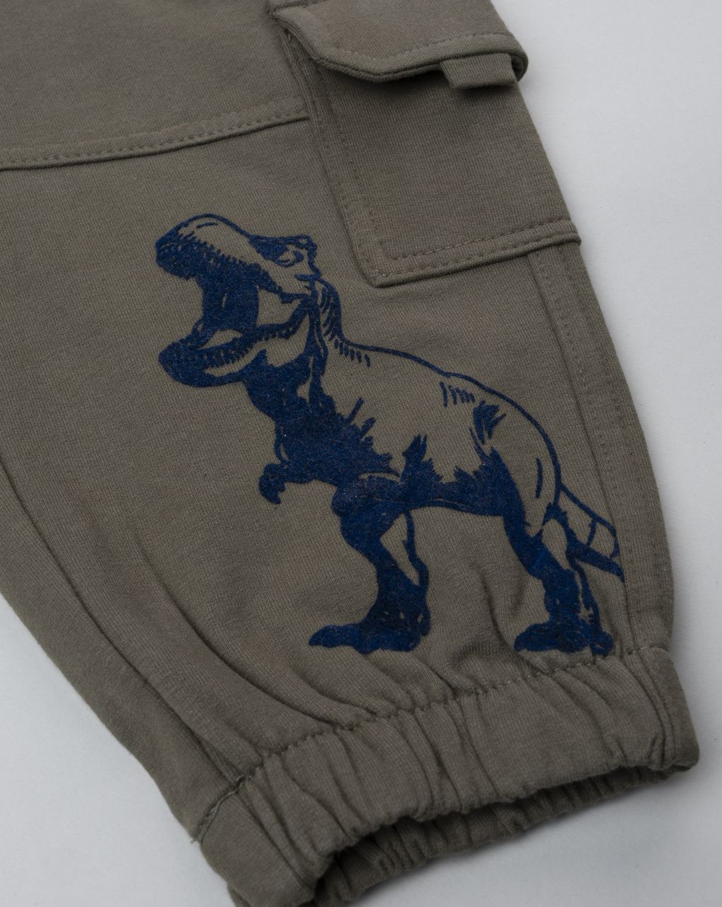 Pantalone verde bambino con tasconi