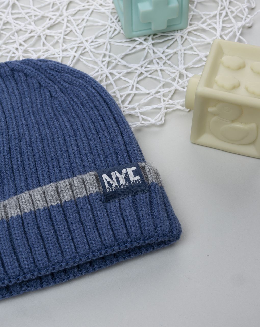 Berretto bambino blu nyc