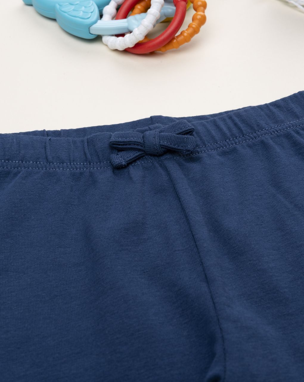 Legging bimba blu stampa gattino