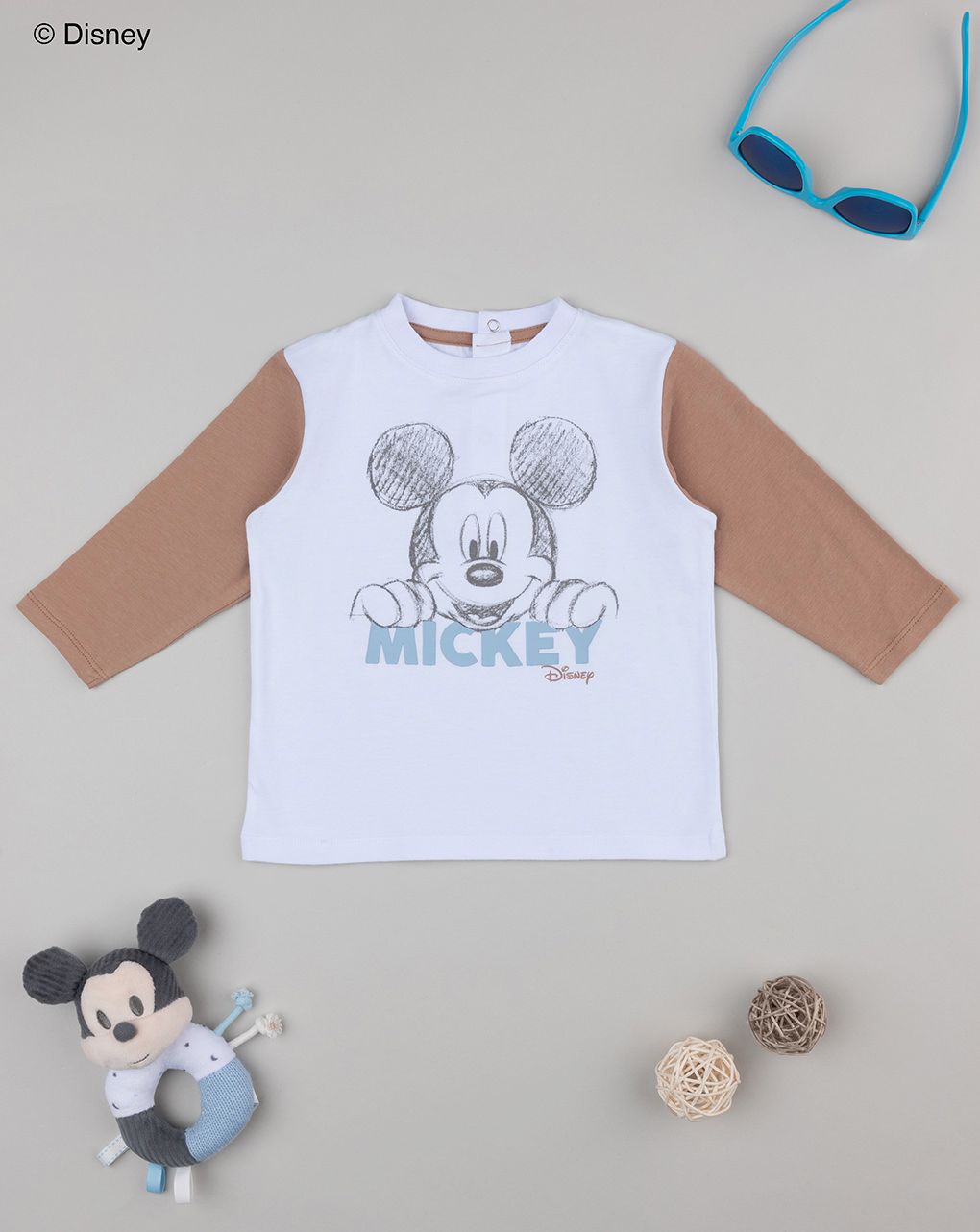 T-shirt bimbo mickey mouse