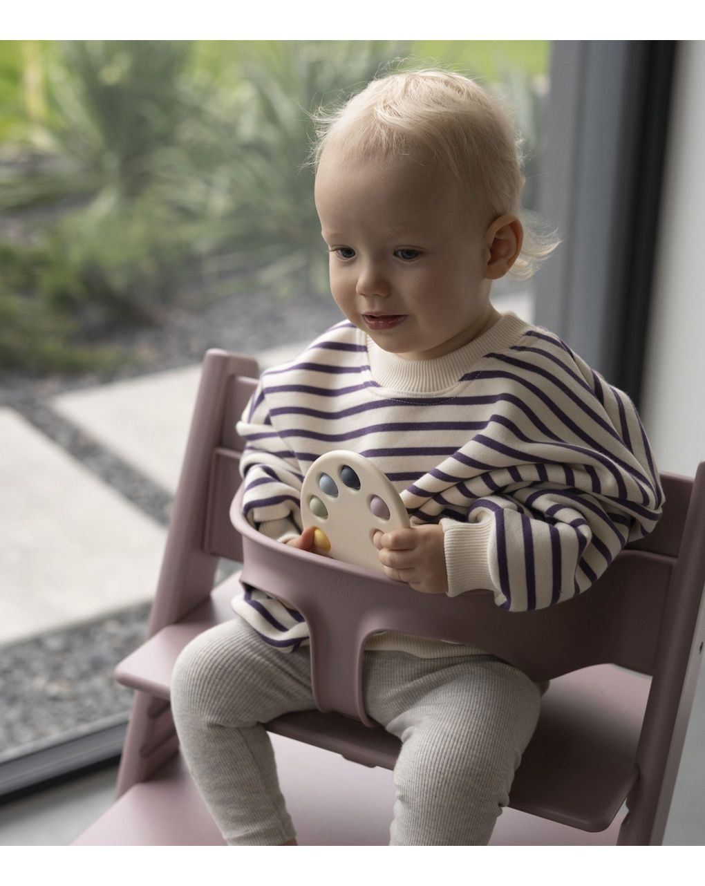 Tripp trapp® baby set² heather mauve - stokke