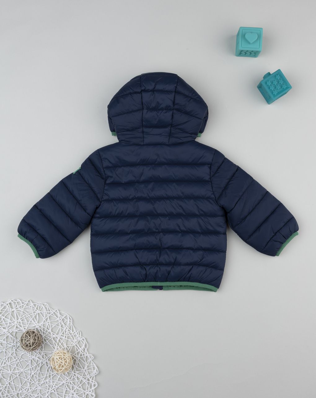 Giacca leggera bimbo blu