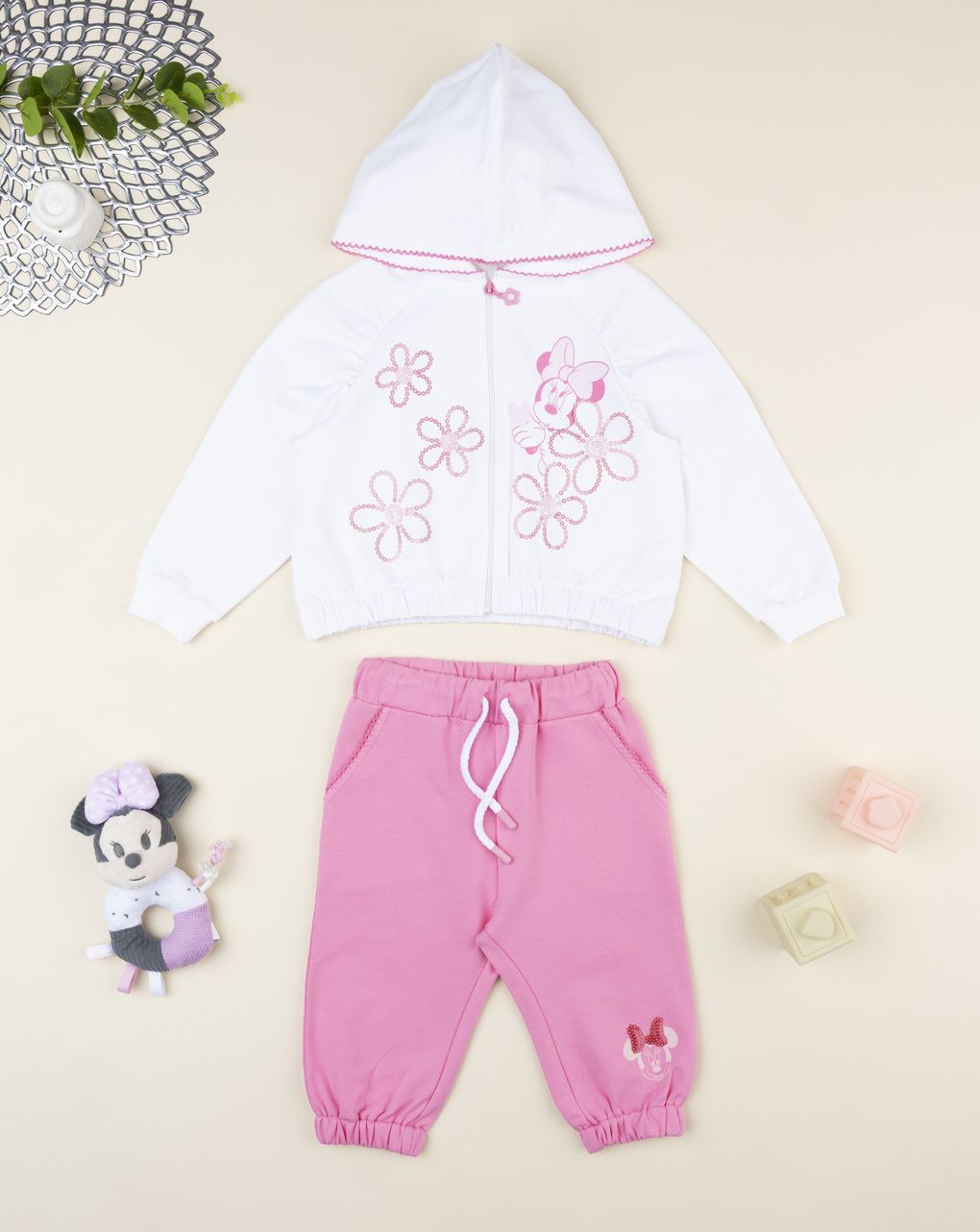 Completo joggin bimba minnie
