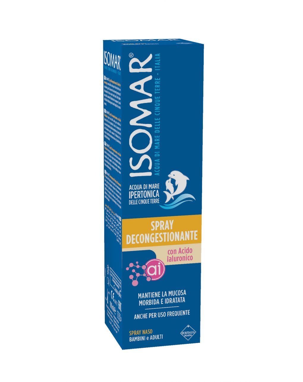 Spray decong acido ialuronico 100ml - isomar