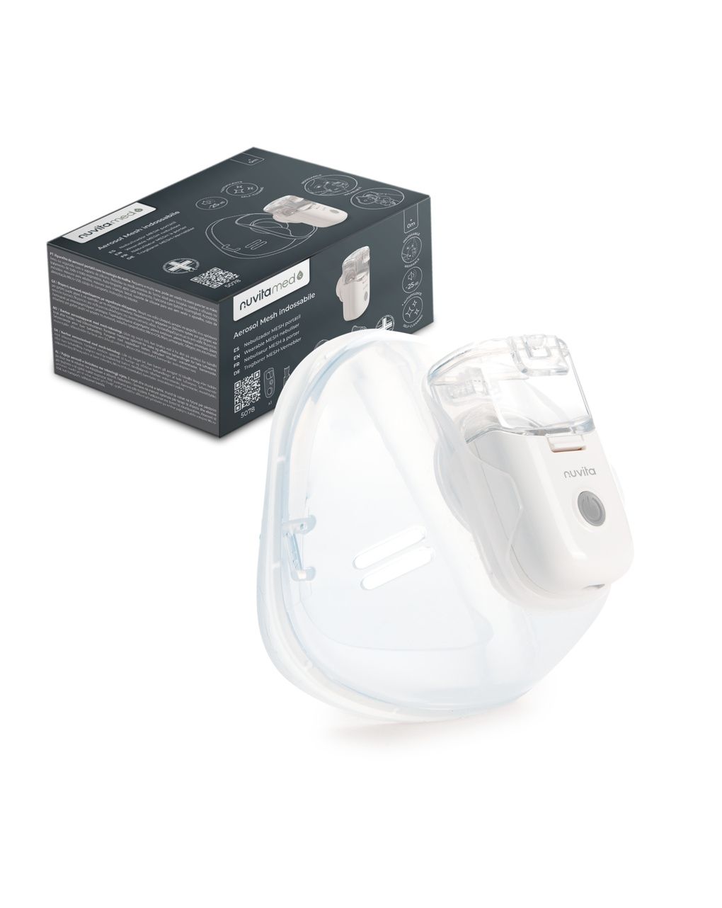 Aerosol indossabile con tecnologia mesh - nuvita