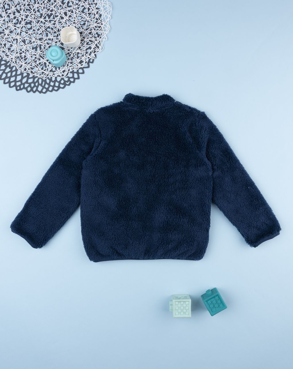 Cardigan vestaglia blu unisex