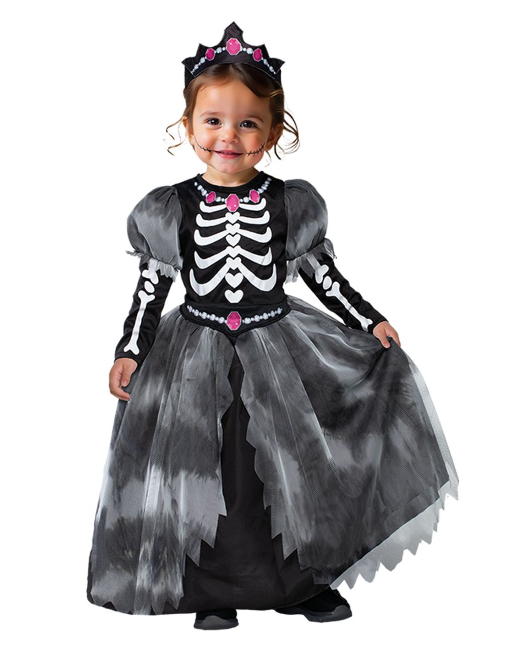 Costume principessa degli scheletri - 24m+ - carnaval queen