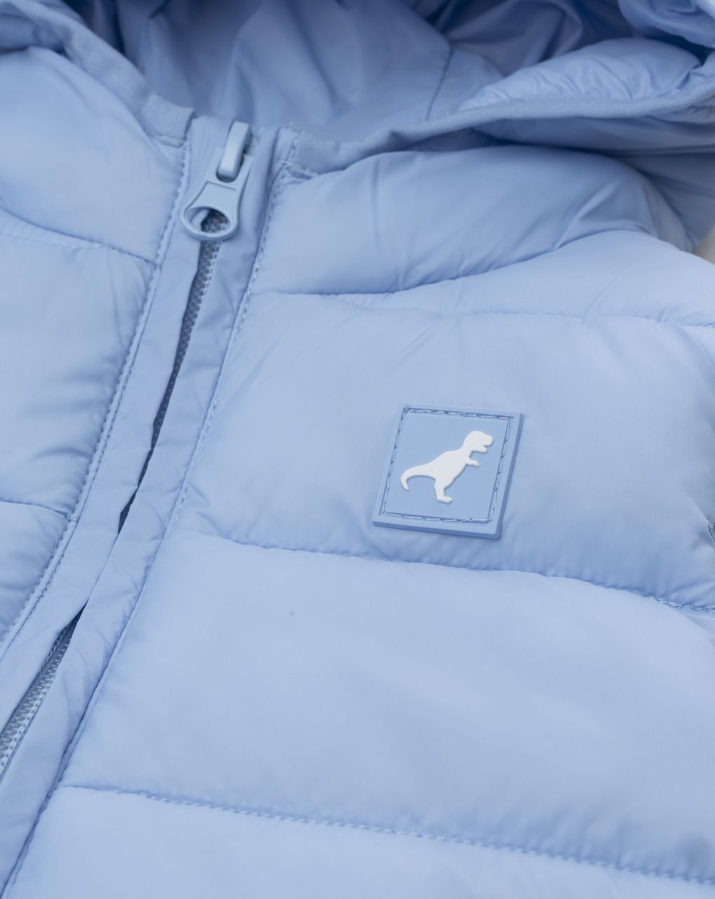 Gilet bimbo azzurro materiale riciclato