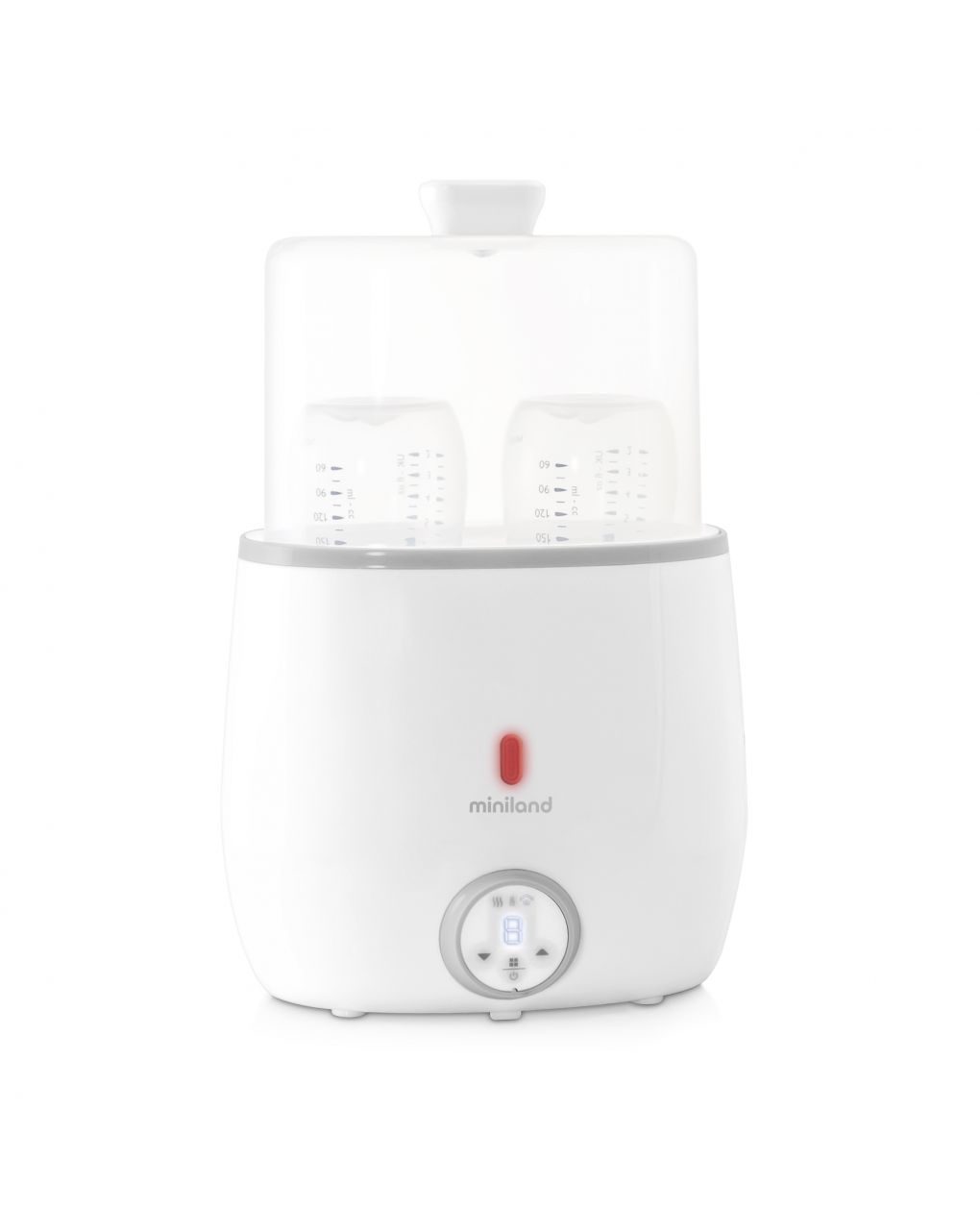 Scaldabiberon + sterilizzatore warmy twin - miniland