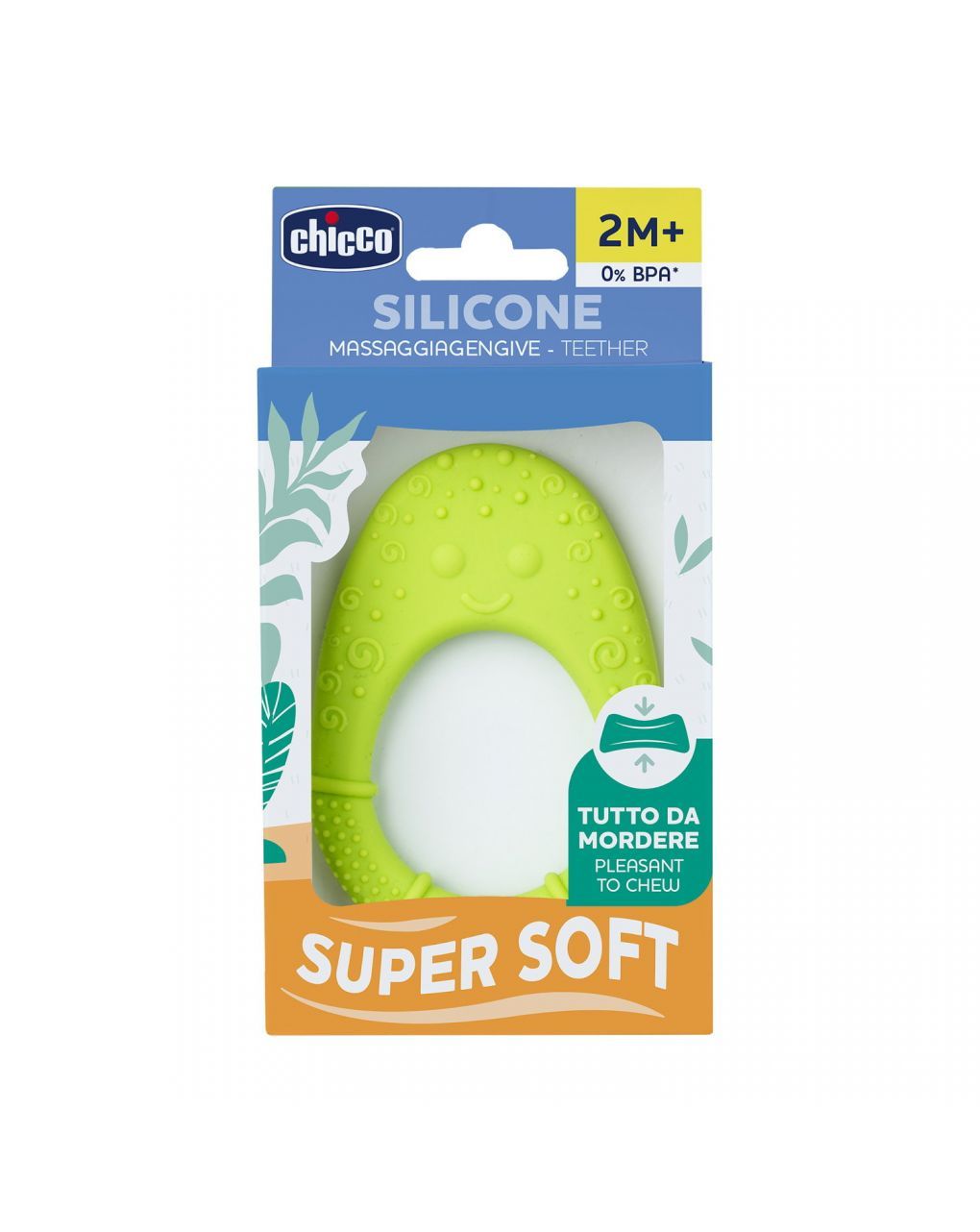 Massaggiagengive soft avocado 2m+  - chicco