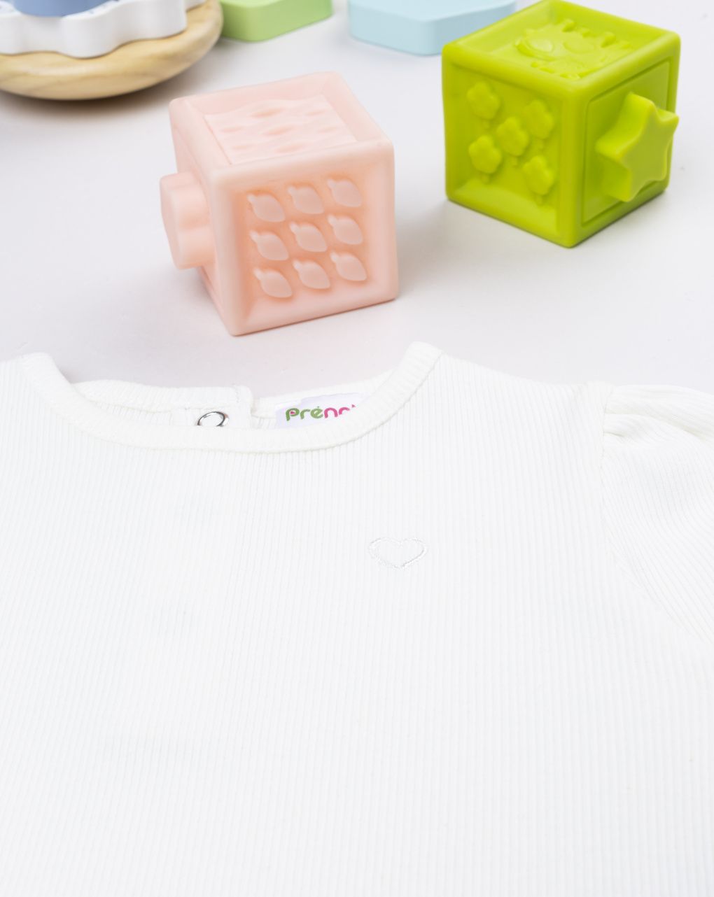T-shirt bimba bianca costina