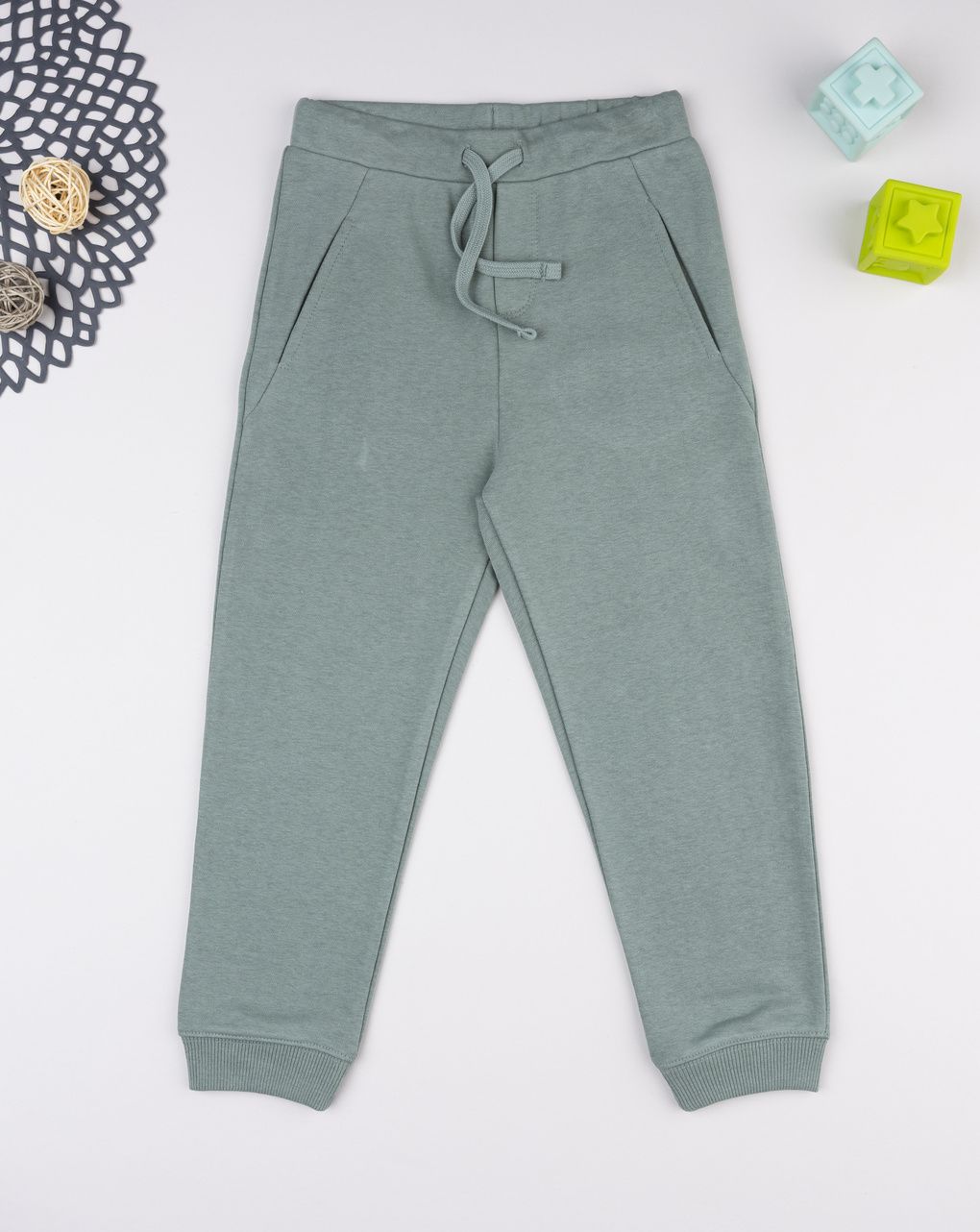 Pantalone lungo bambino verde