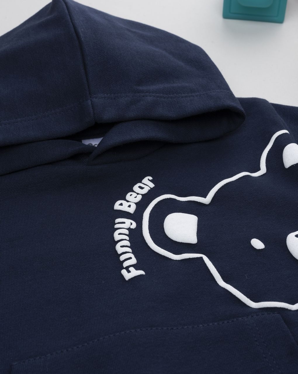 Completo jogging bimbo blu orsetto