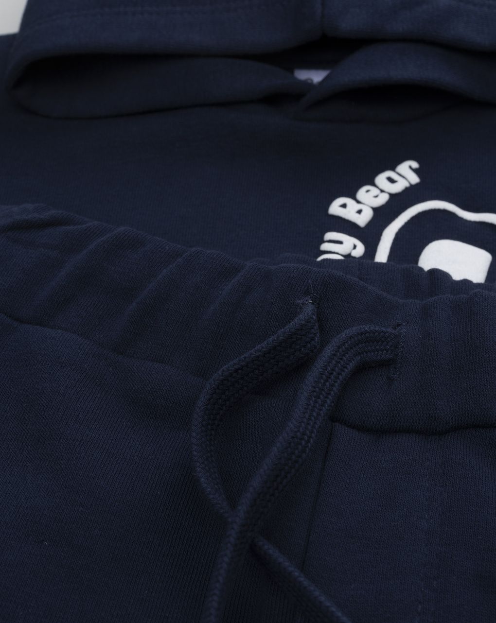 Completo jogging bimbo blu orsetto