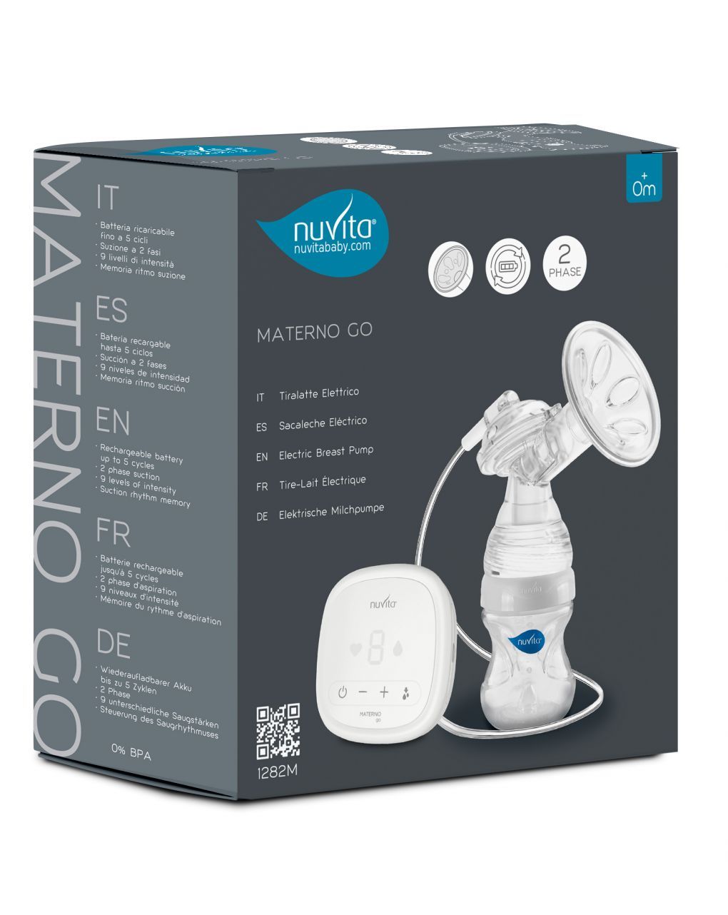 Tiralatte elettrico - materno go 1282m - nuvita