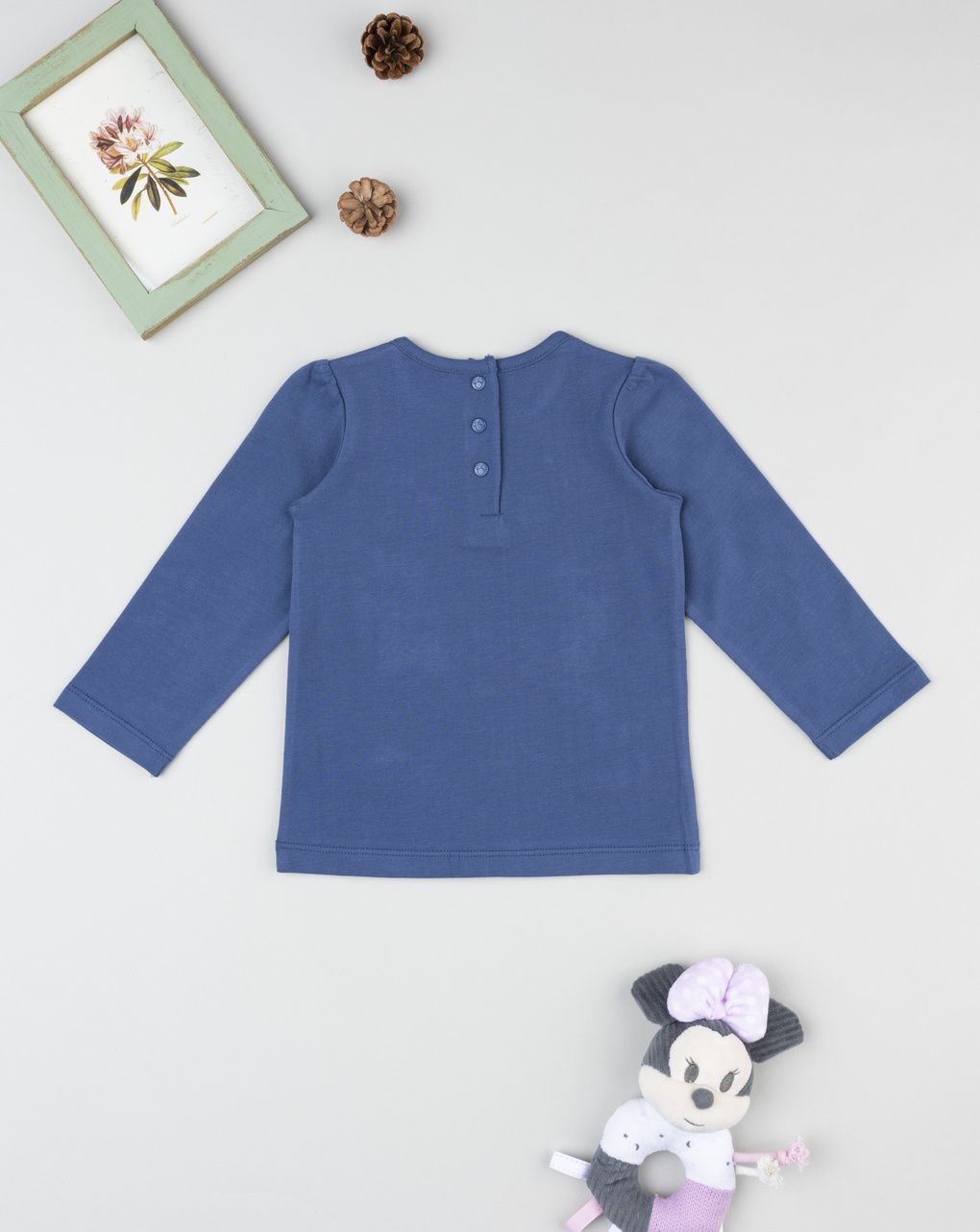 T-shirt bimba blu minnie