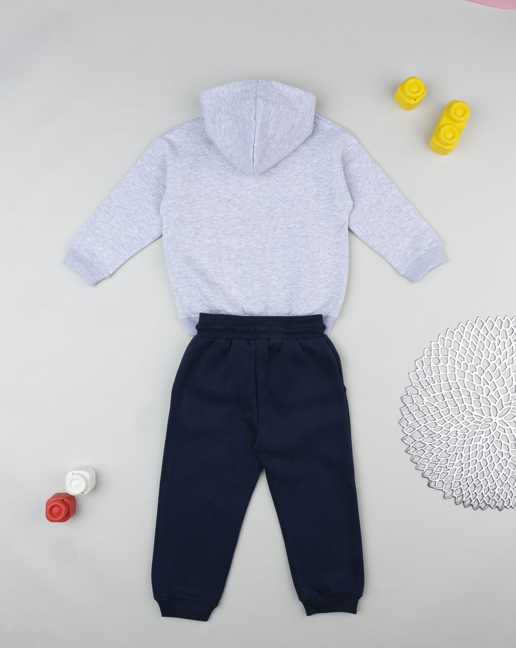 Jogger bimbo pokemon grigio/blu