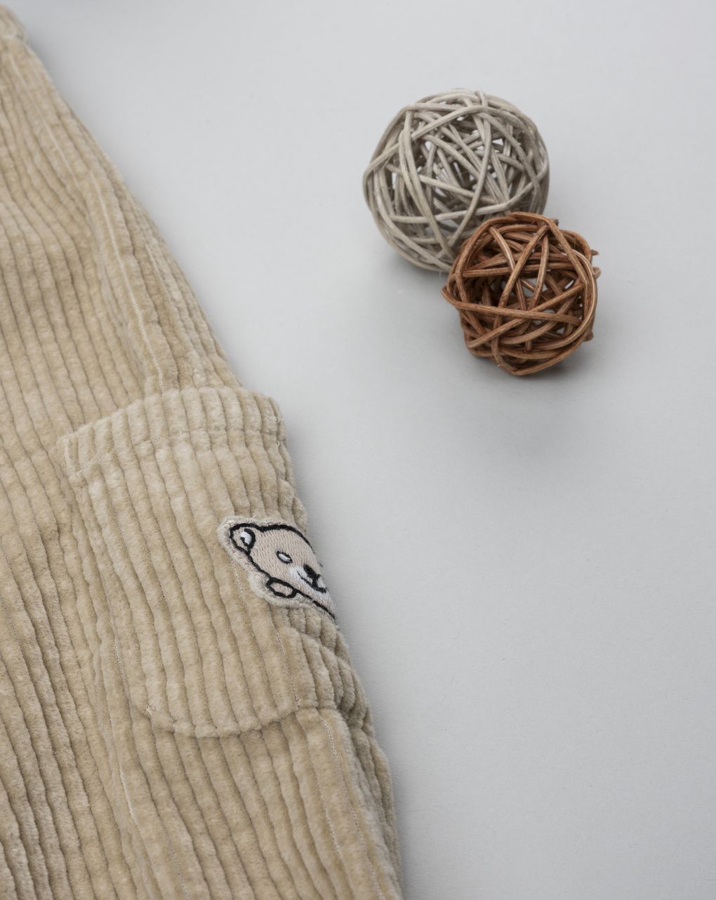 Pantaloni bimbo beige