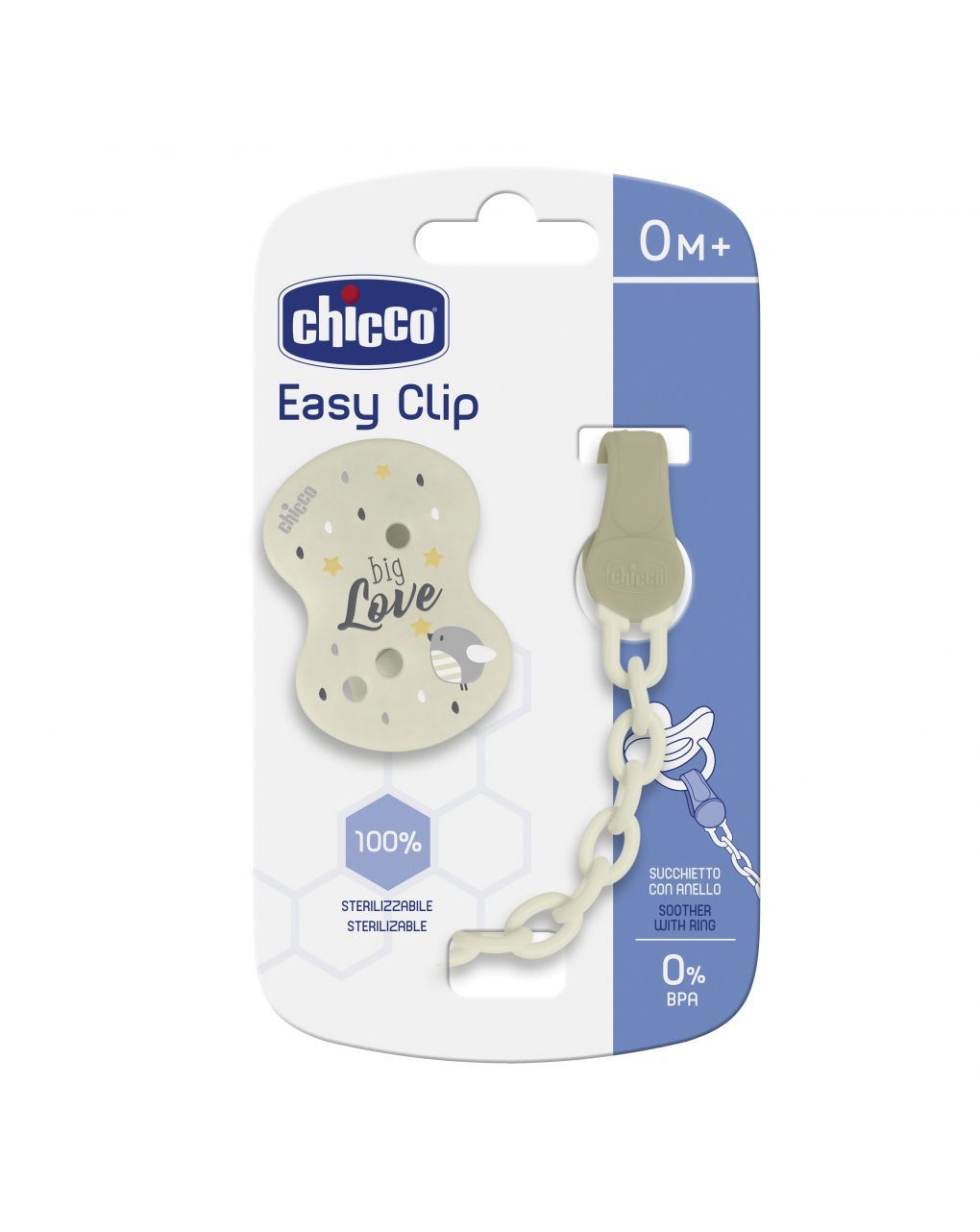 Clip con catenella - chicco