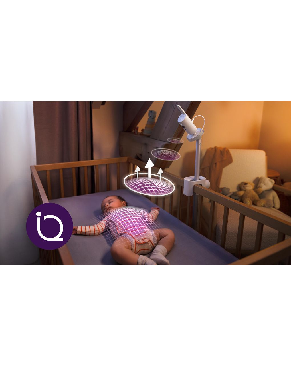 Video baby monitor premium connected con intelligenza artificiale - philips avent