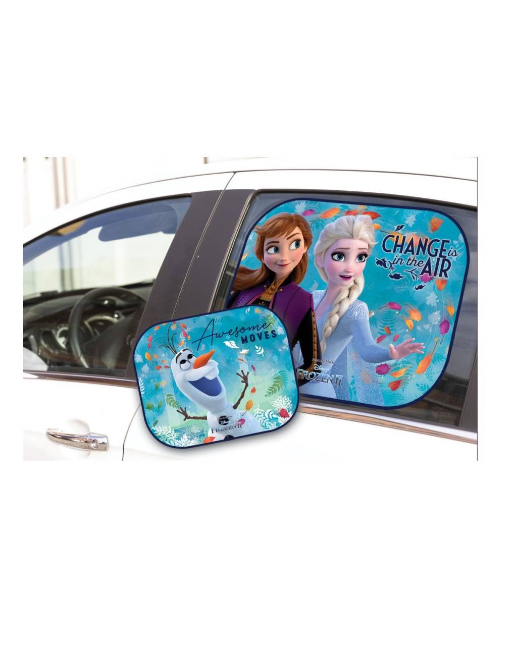 Coppia tendine laterali parasole 2pz frozen 2 - disney